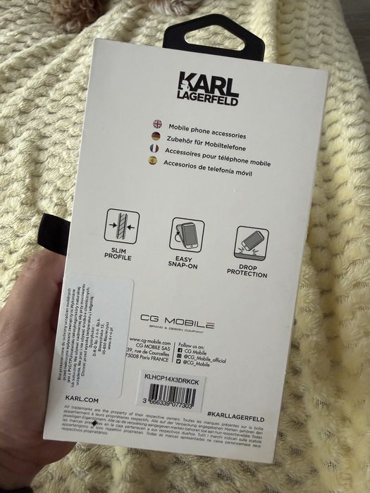 Чохол Karl Lagerfeld оригінал, iphone 14 pro max