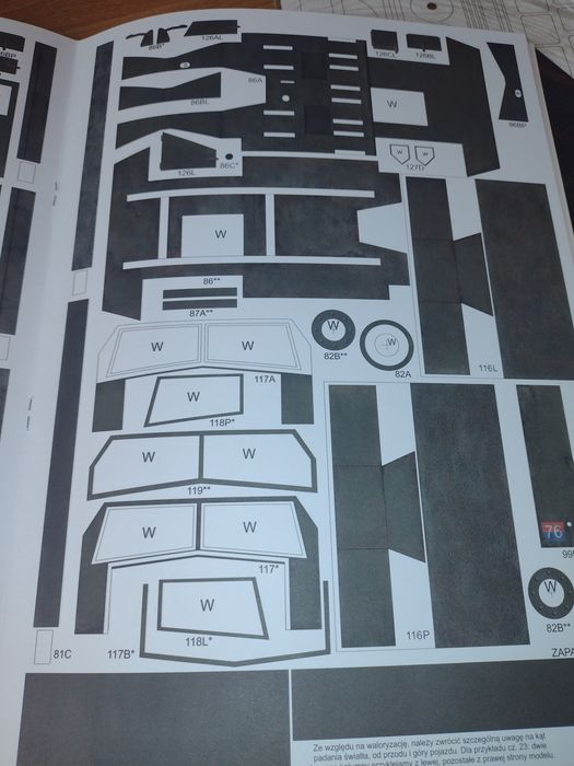 Model kartonowy Answer Ford Quad Fat 2 i lasery