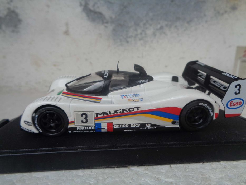 1:43 Vitess Peugeot 905 EVO1B 3.5L V10 Team Peugeot Le Mans 1993