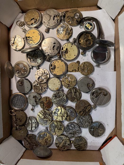 Zegarki kieszonkowe na czesci