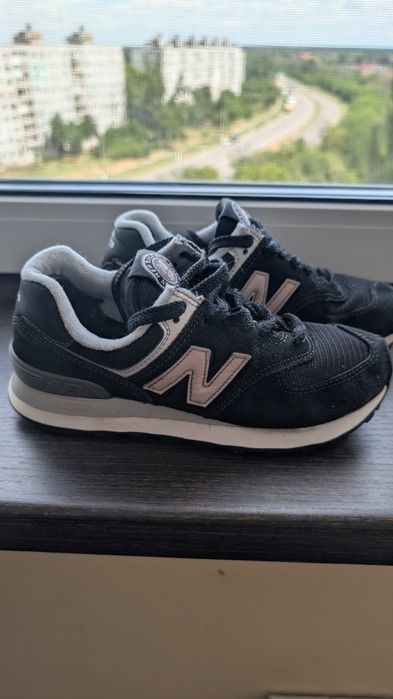New Balance 574 жіночі чорні