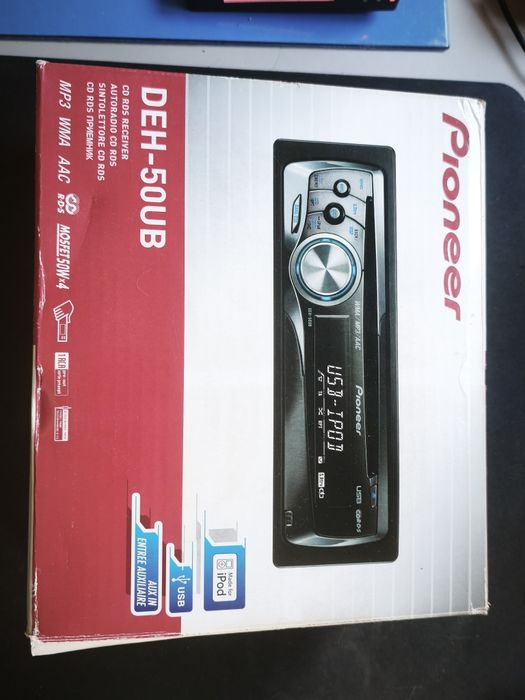 Auto rádio pioneer DEH-50UB (CD | USB | MP3 | Ipod )