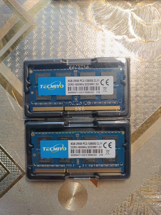 Оперативна память Tecmiyo PC3 DDR3 8GB 1333 1600 MHz 1.35 1.5