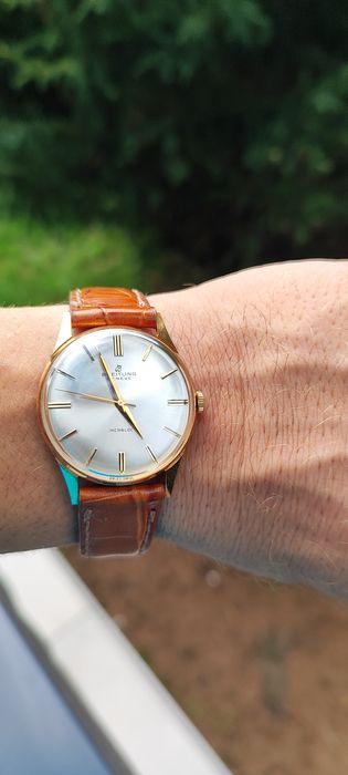 Breitling złoty stan jak nowy,