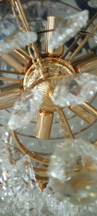 Candeeiro de cristal tipo plafon novo