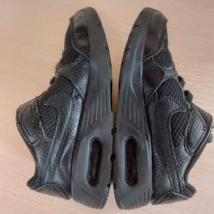 Детские кроссовки кеды nike air max sc ps 'triple black'