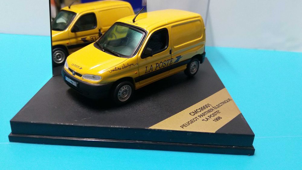 Peugeot Partner Elétrique "La Poste" (1998) - Miniatura escala 1/43