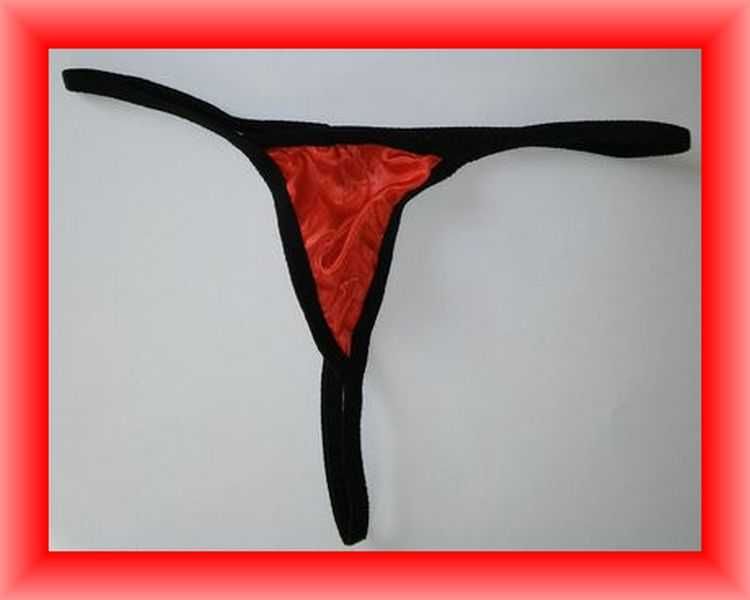 STRINGI DAMSKIE paczka 50 sztuk rozmiar M czerwone totalna wyprzedaż