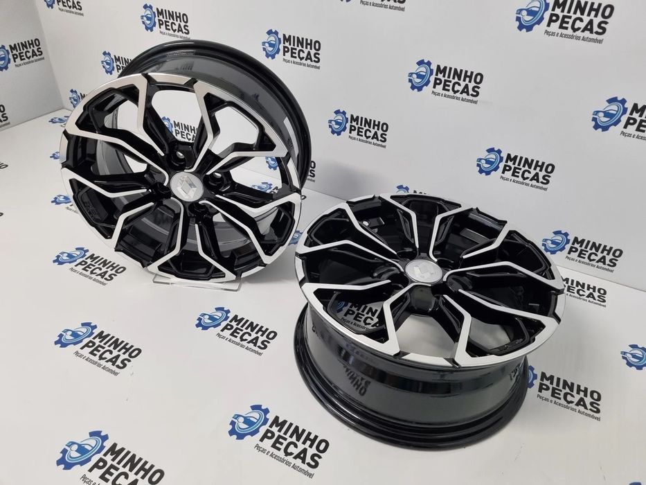 Jantes Renault Clio RS em 15 Preto Polido (4x100)