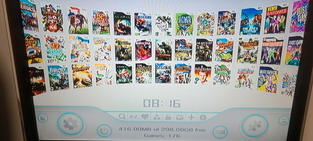 Consola Nintendo Wii Branca c/ 176 Jogos + EXTRAS