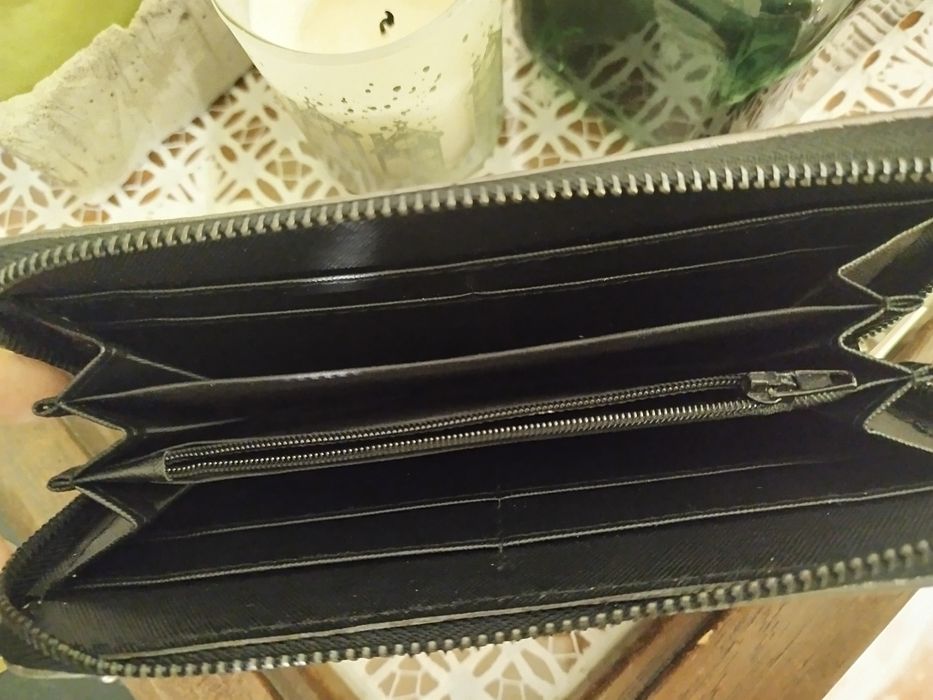 Carteira porta moedas e cartoes