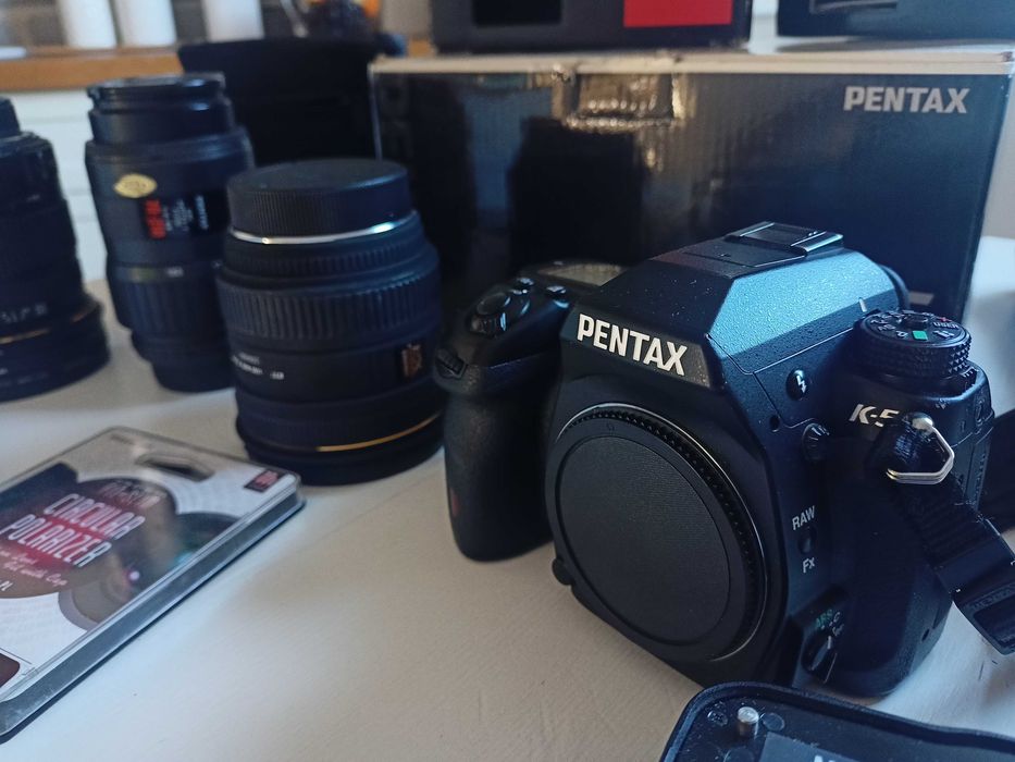 Lustrzanka PENTAX K5 + Sigma 17-50 + Sigma 10-20 + Pentax SMC 70-210