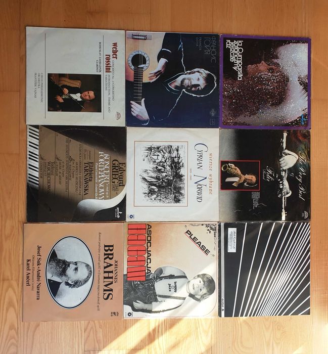 Kolekcja płyt winylowych 20szt, Klasyka, Rozrywka, Beethoven, Brahms, Czajkowski Handel