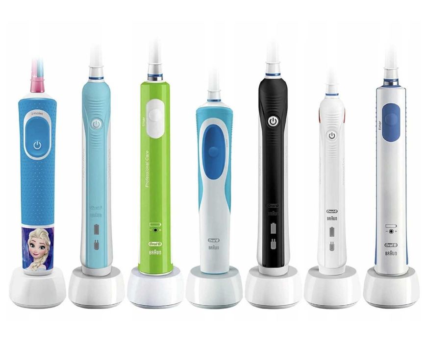 4x Końcówki do Szczoteczki OralB Braun Elektrycznej Dzieci Dorośli