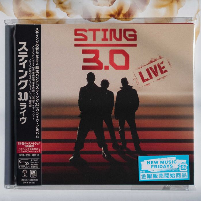 STING - 3.0 Live SHM-CD Japan