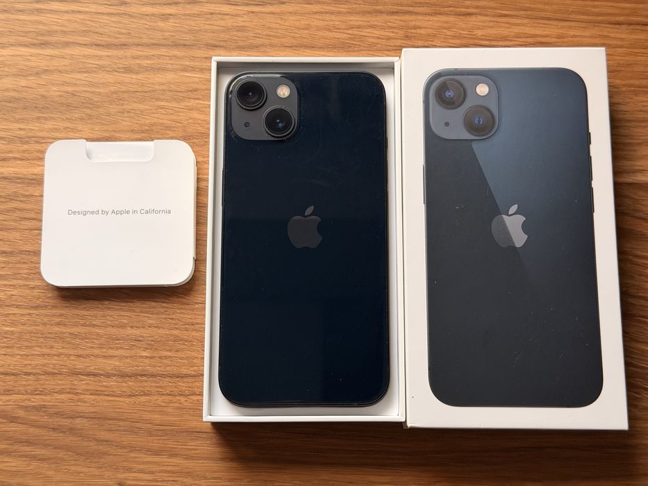 iPhone 13 Czarny | Bateria 98% | Stan bardzo dobry, z pudełkiem