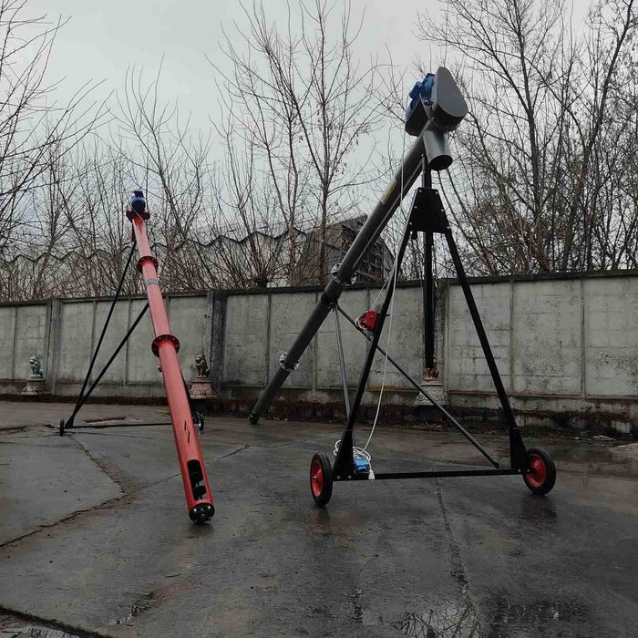 Шнековий навантажувач,гвинтовий конвеєр,Ø 108, 133, 159,протруювач