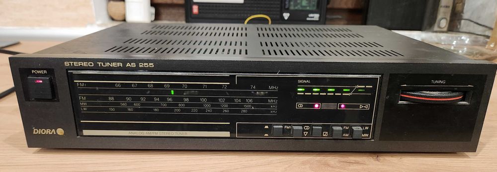 polskie radio jak nowe, stereo Diora Tuner AS 255 , 100% sprawne