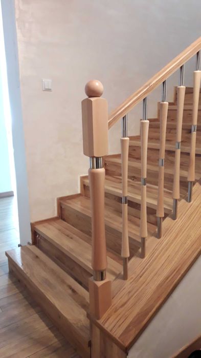 Schody | Stopnie | Dąb | Jesion