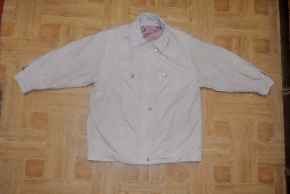 Удлиненная куртка Gotz р. 58 - 60 тонкий утеплитель большой размер