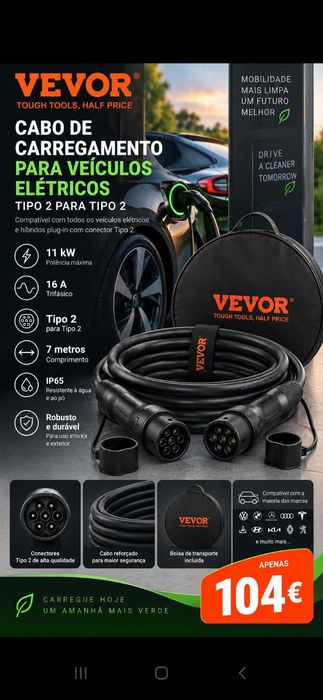 Cabos Carregamento Pro. Oportunidades