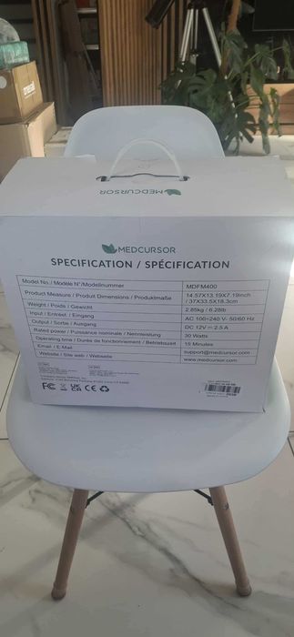 Masażer do stóp z funkcją ogrzewania Medcursor