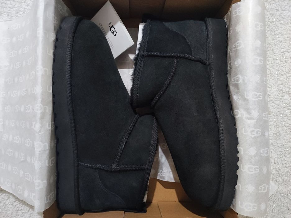 Чоловічі оригінальні угги ультра міні UGG Ultra Mini Black Men