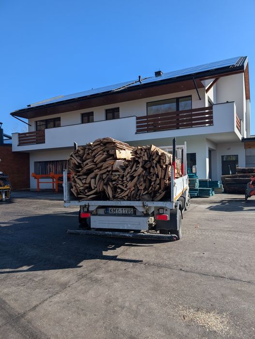 Drewno opałowe, opał, okrajki tartaczne, cena za paczkę 3 metry