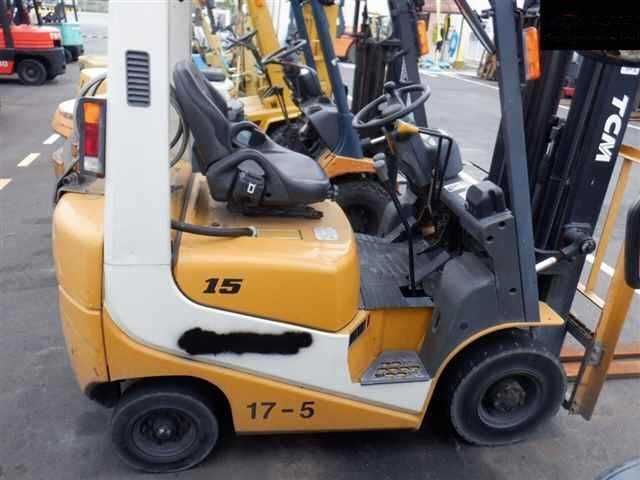 Автонавантажувач вилковий, автопогрузчик, кара TCM, 1.5 тонн