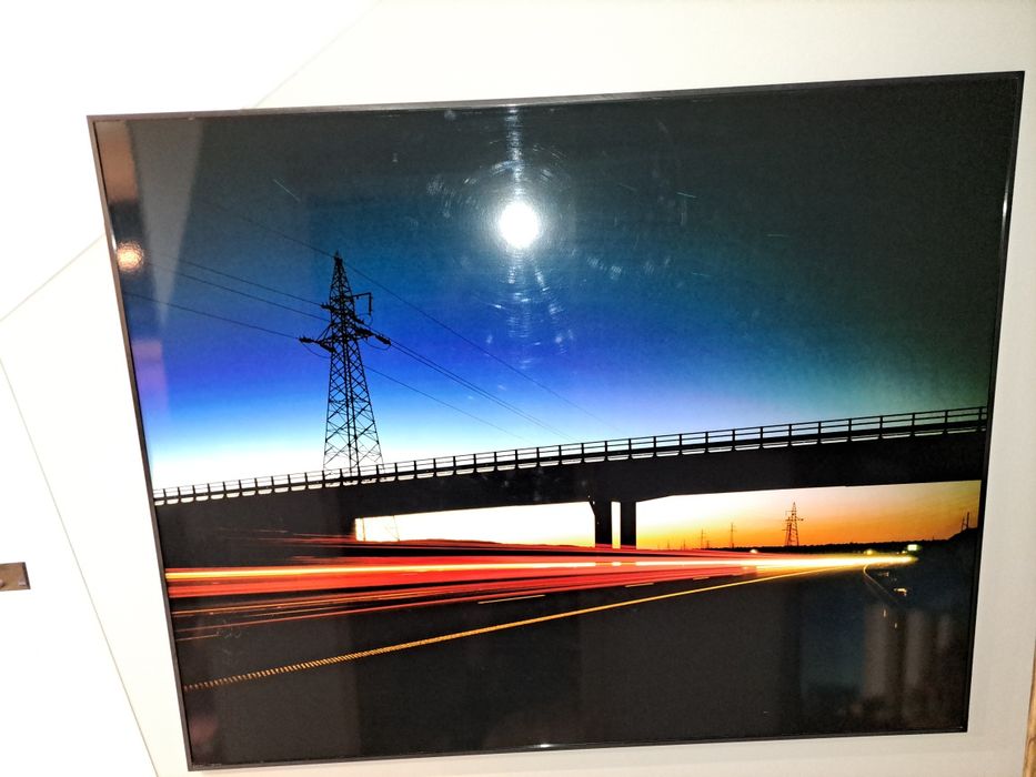 Duża rama, ramka ze zdjęciem industrial