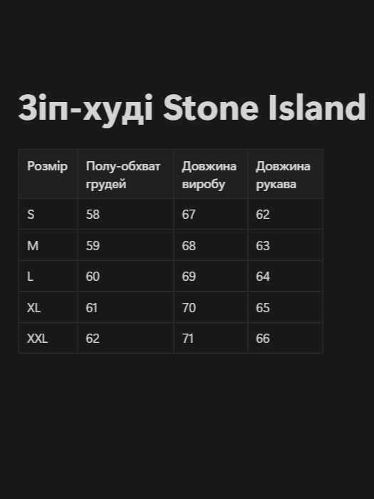 Зіп-худі Stone Island хакі зипхуди кофта Стон Айленд хаки стон зелений