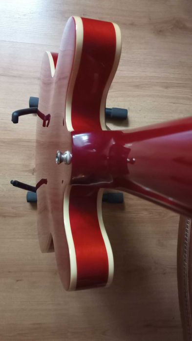 Gitara Epiphone Dot Cherry Red + futerał Ibanez + kabel STAN IDEALNY