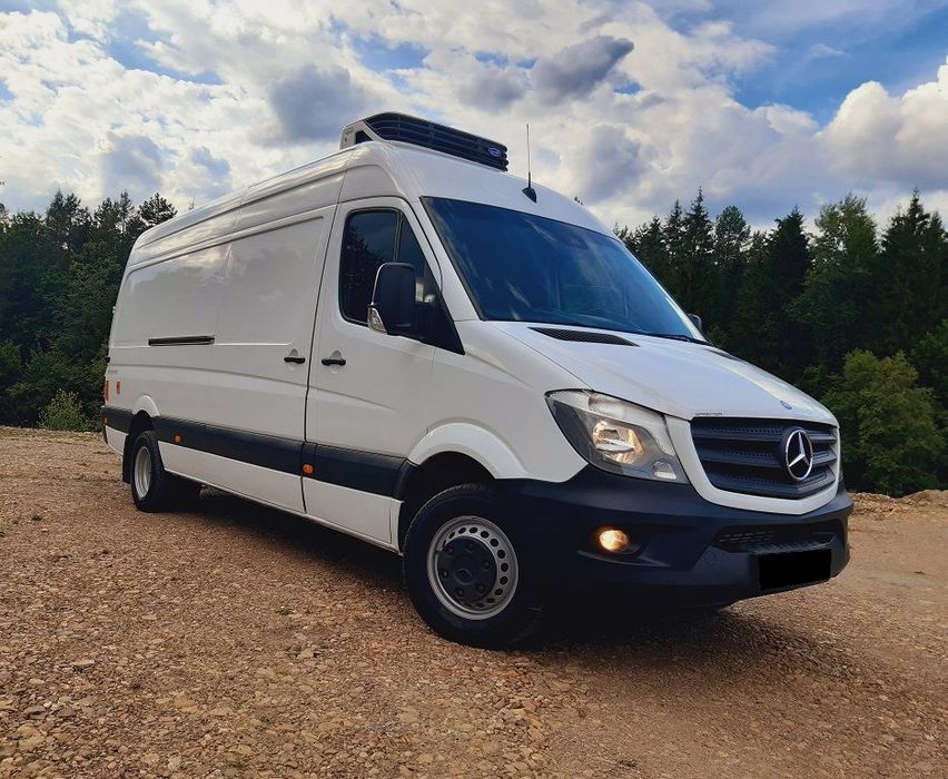 Mercedes-Benz MERCEDES SPRINTER 513 CDI EURO 6,CHŁODNIA XARIOS 350 MINUSOWA,TYLKO 122 000 KM,ZEWNĘTRZNE ZASILANIE 230V,WINDA DHOLLANDIA, BLIŹNIAKI,SUPER STAN, ZAREJESTROWANY,AKTUALNY, UDT,KLIMA,DRUKARKA,TEMPOMAT,ASYSNTENT PASA RUCHU,BOGATE WYPOSAŻENIE  sp
