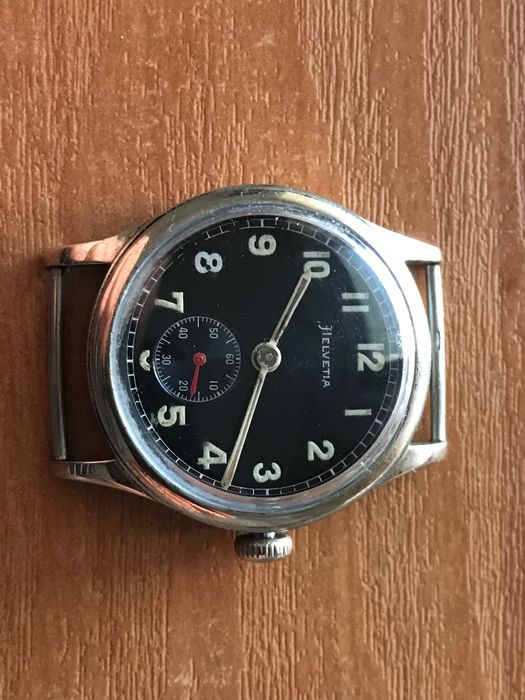 Helvetia DH Wojskowy zegarek WW2