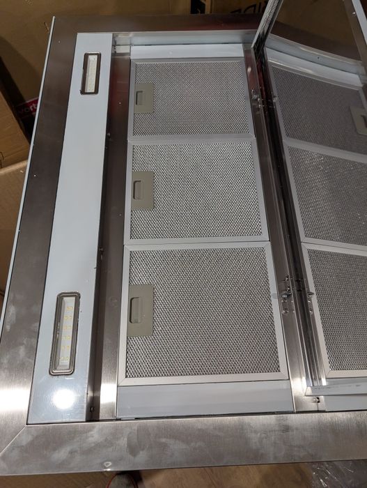 Exaustor de Ilha Hoover - 90cm - Inox - Novo c/garantia