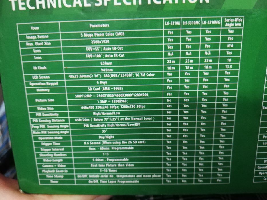 Câmera vigilância caça