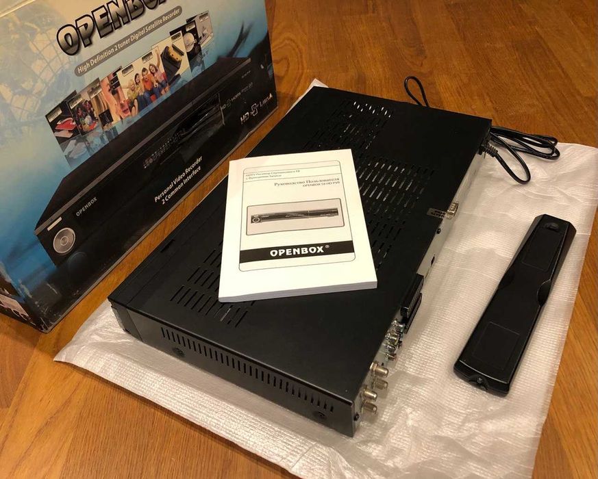 Спутниковый ресивер премиум сегмента Openbox S8 HD PVR с HDD 750Gb