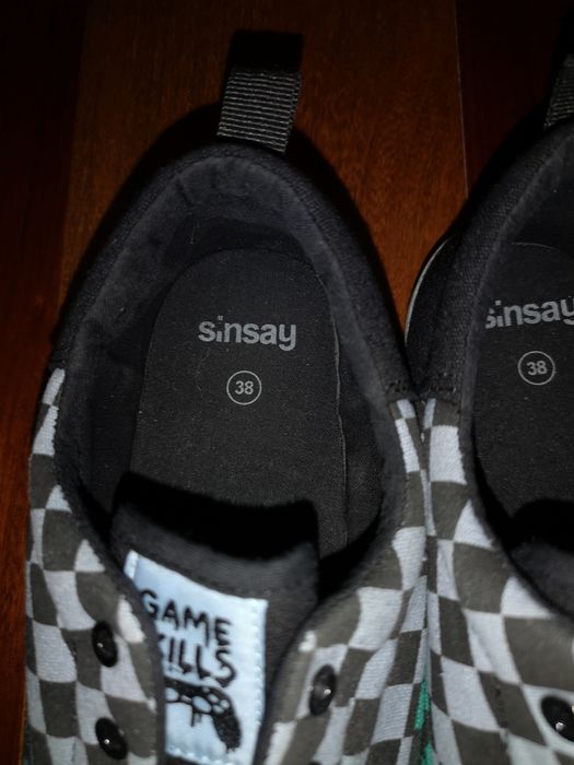 Tenisówki, trampki  sinsay r 38 chłopięce