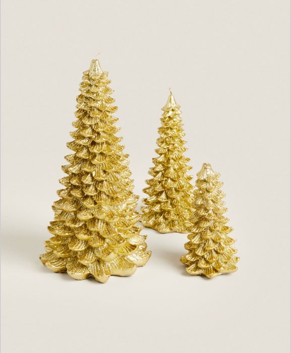 Vela Decorativa Abeto Natal Zara Home NOVO