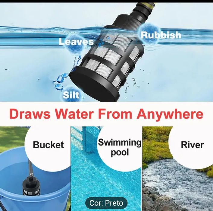 Pistola lavagem a bateria