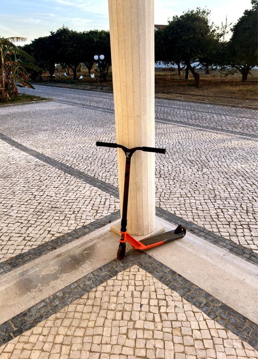 Trotinete Freestyle MF520 Burning - laranja/preta, usada