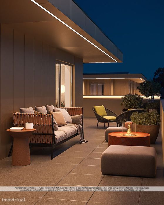 Apartamento T2 c/ Terraço (43.25m2)| Empreendimento Geminus (Arcozelo)