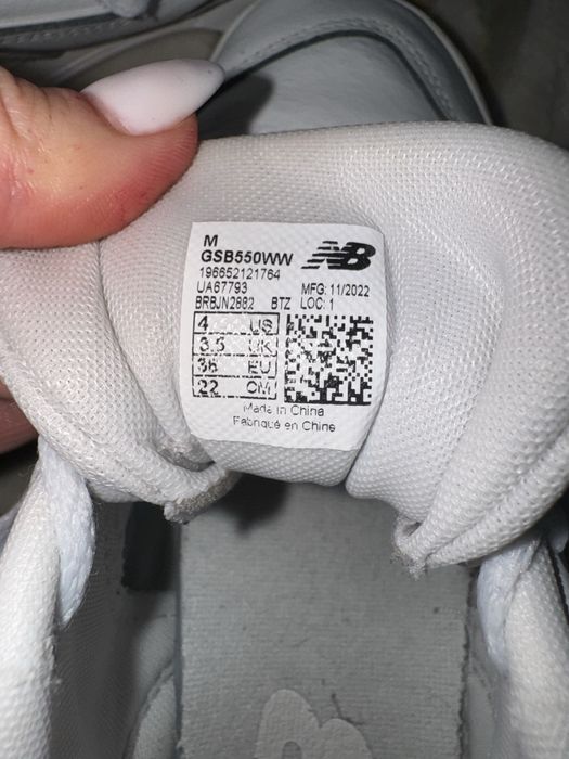 Оригінальні New balance 35 розмір 22 см