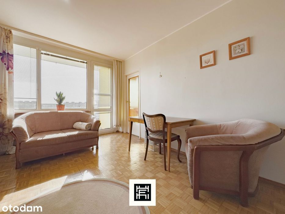 Słoneczne mieszkanie 3-pok pełen rozkład + balkon - Widok 3