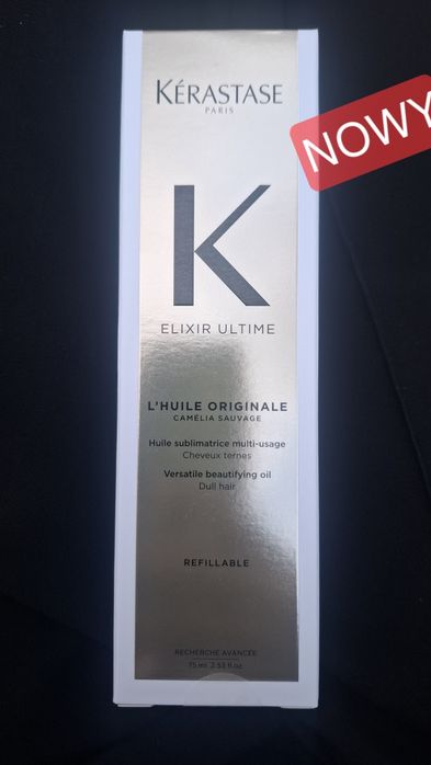 Kérastase Elixir Ultime Refillable oryginalny olejek do włosów do wielokrotnego napełniania 75ml