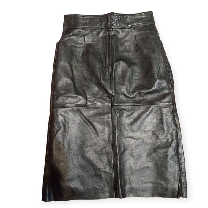 Юбка из натур.кожи