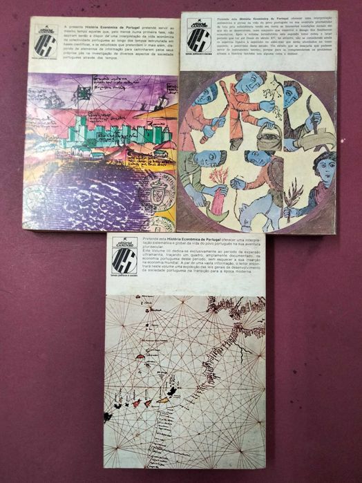 História Económica de Portugal - Armando Castro (3 Volumes)