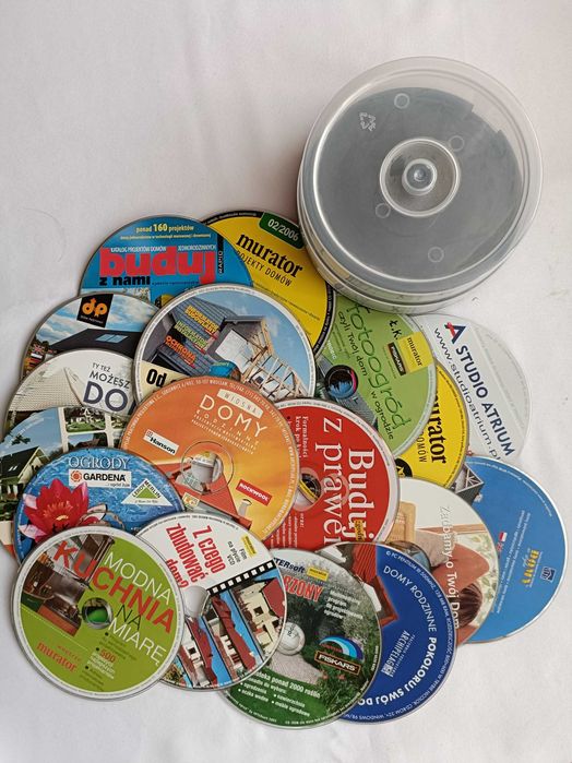 Projekty domów - 18 płyt CD