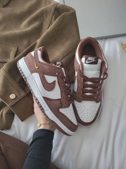 ПРЕМʼЄРА! Nike W Dunk Low Brown - Metallic Gold 36 - 44 найк данки