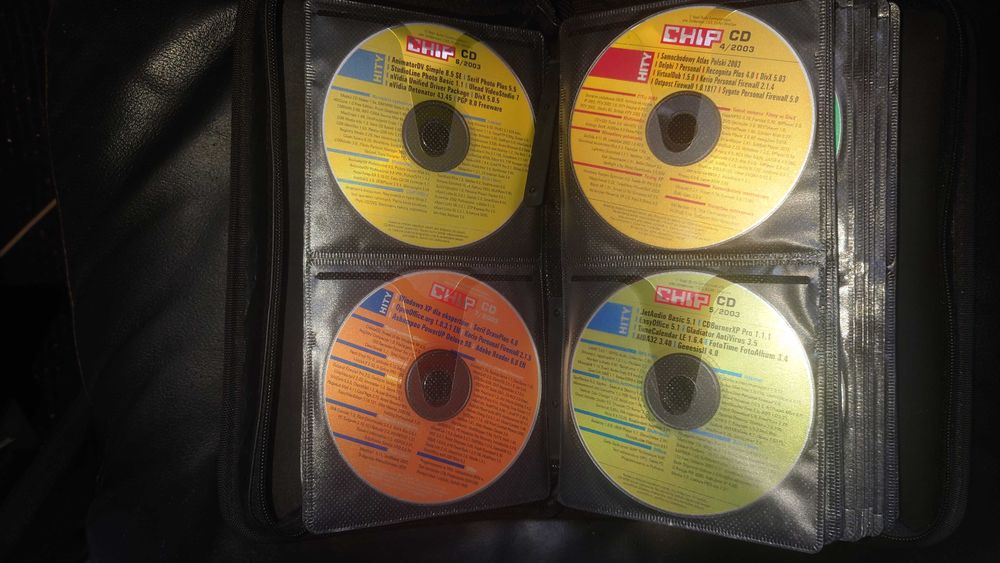 Kolekcja płyt CHIP CD